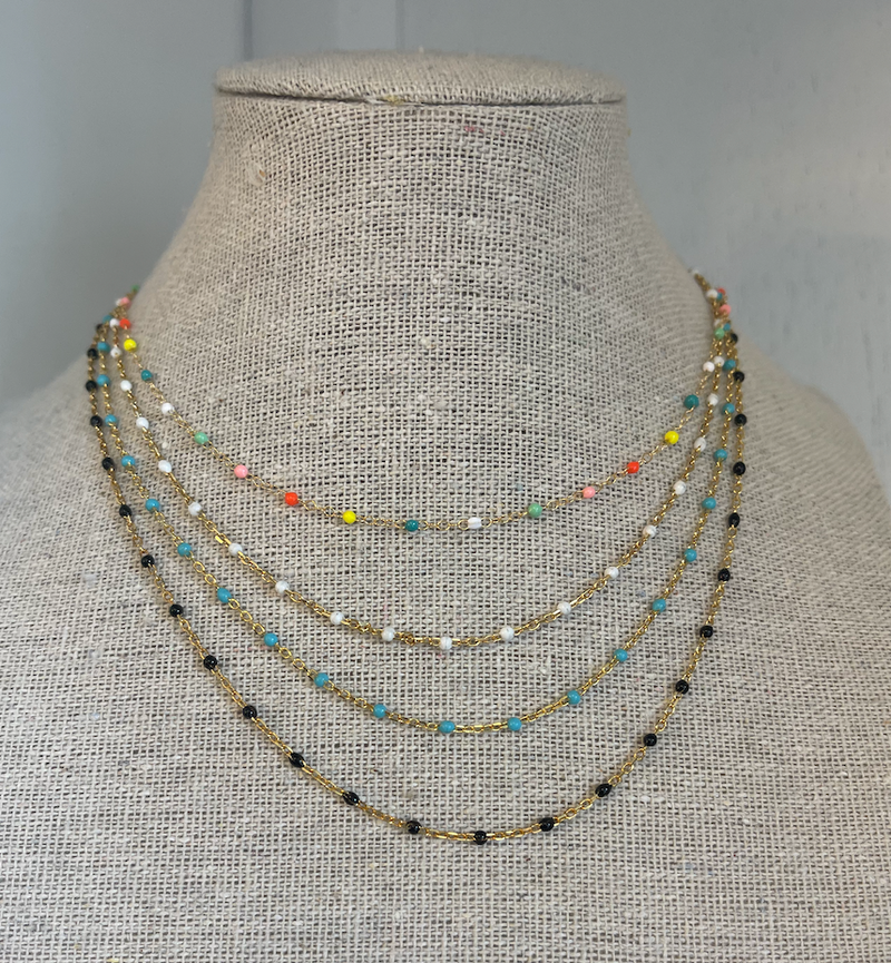 Beaded Chain Necklace