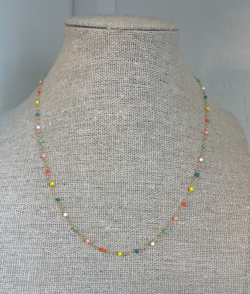 Beaded Chain Necklace
