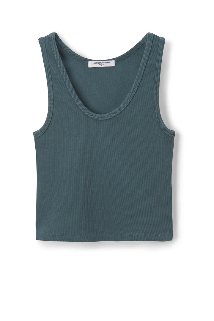 Blondie Tank in Slate