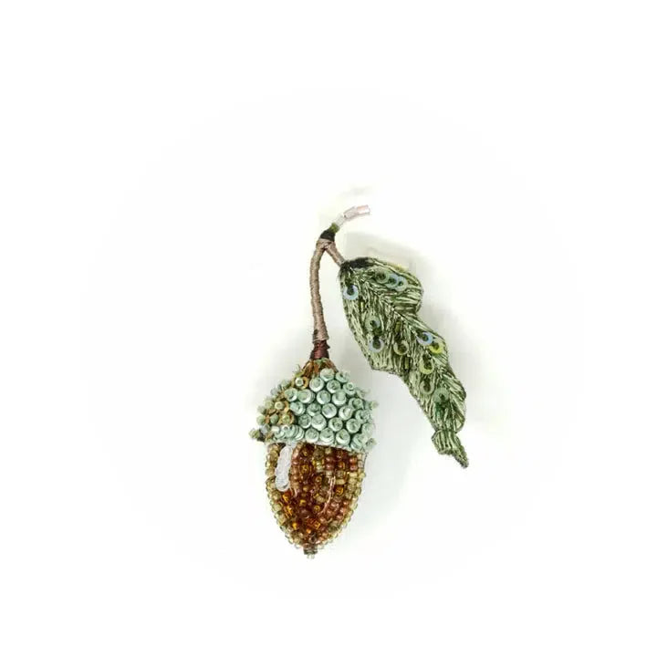 Acorn Brooch Pin