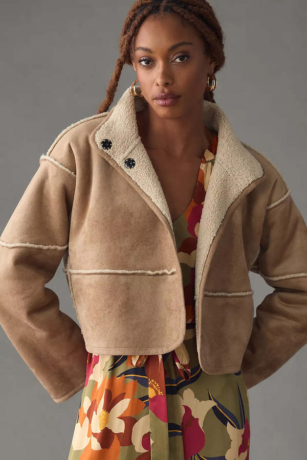 Kelly Reversible Sherpa Jacket