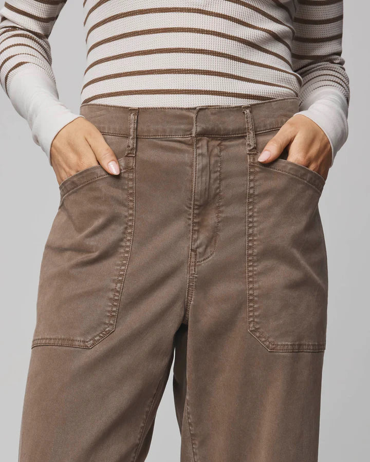 Carissa Corduroy Pant - Saddle