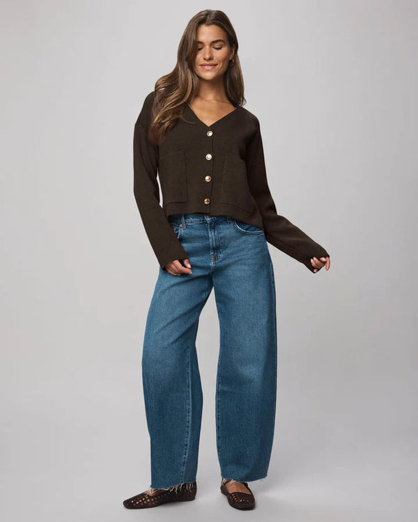 Libby Cardigan - Chocolate