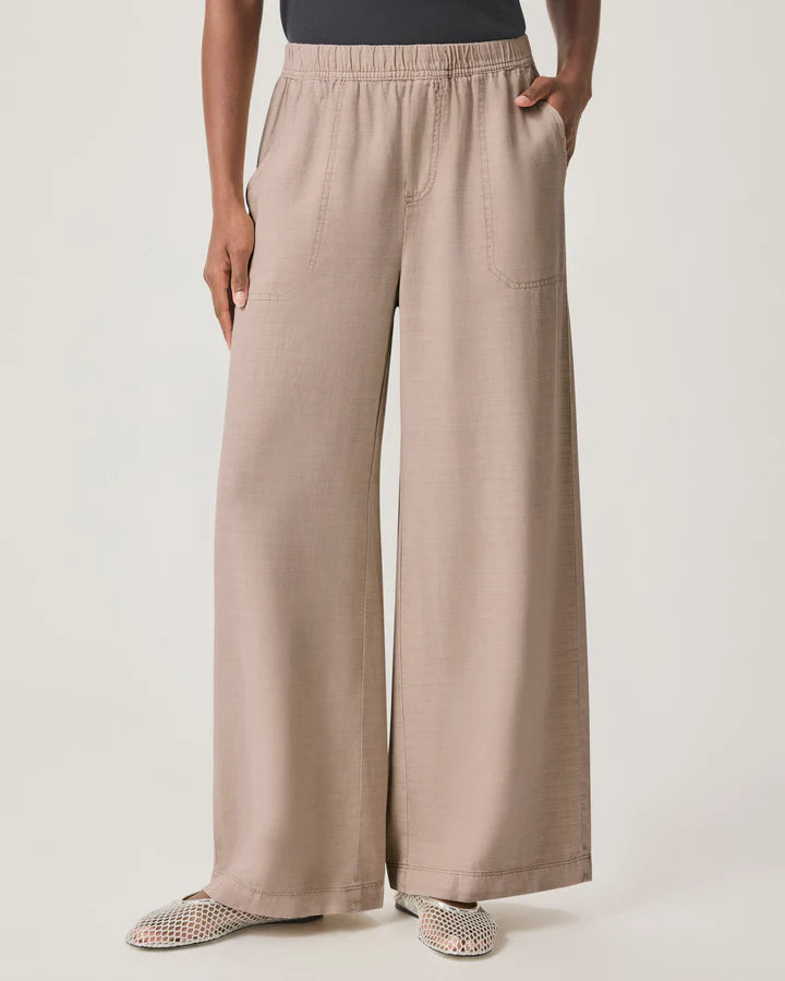 Angie Palazzo Pant in Fawn