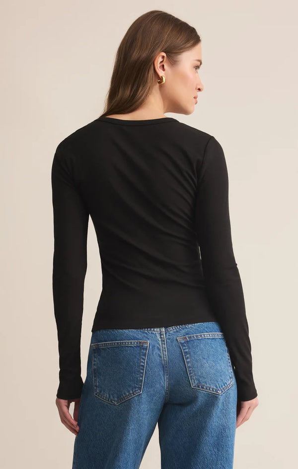 Second Skin Long Sleeve - Black