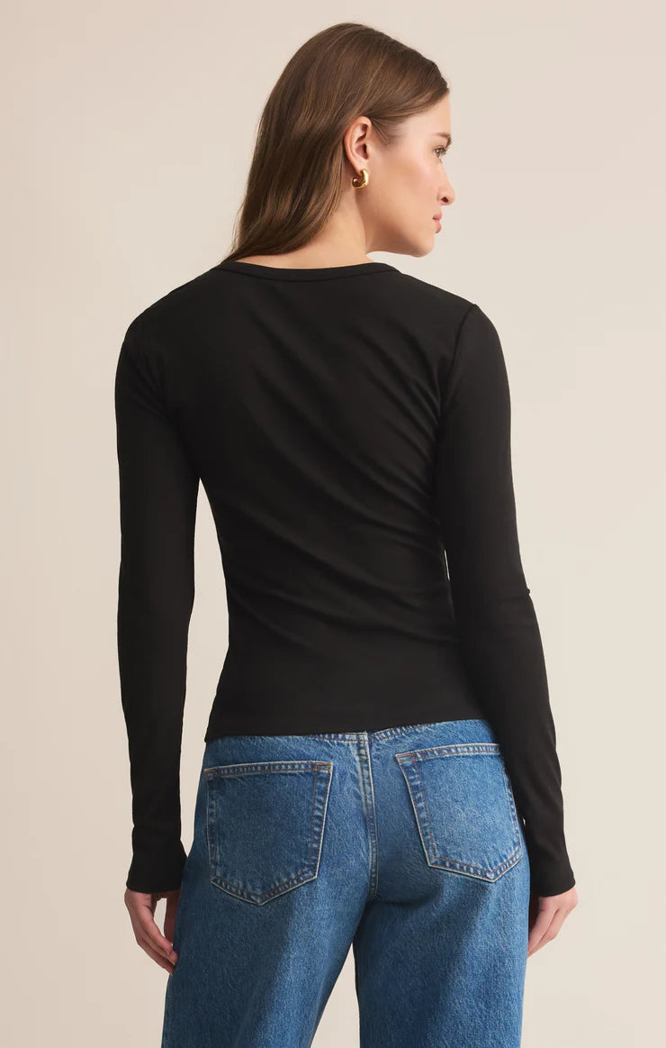 Second Skin Long Sleeve - Black