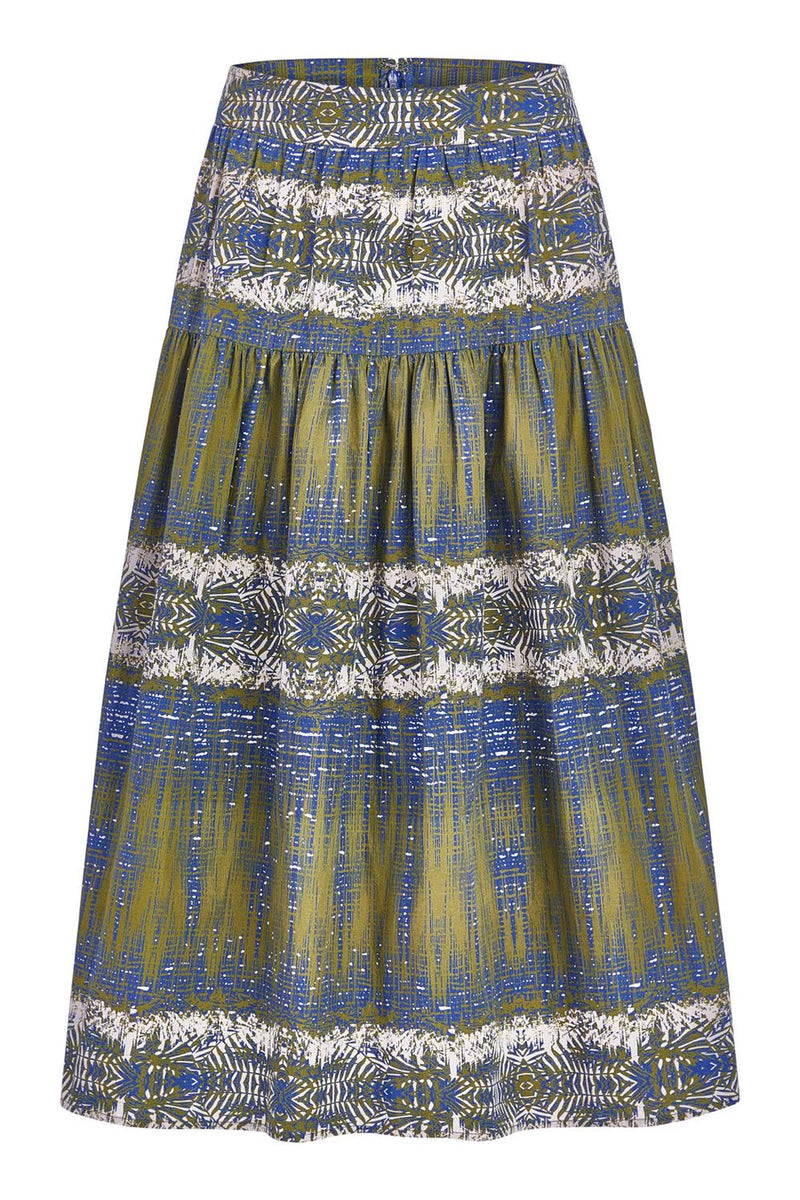 Quinn Skirt - Wild Palms