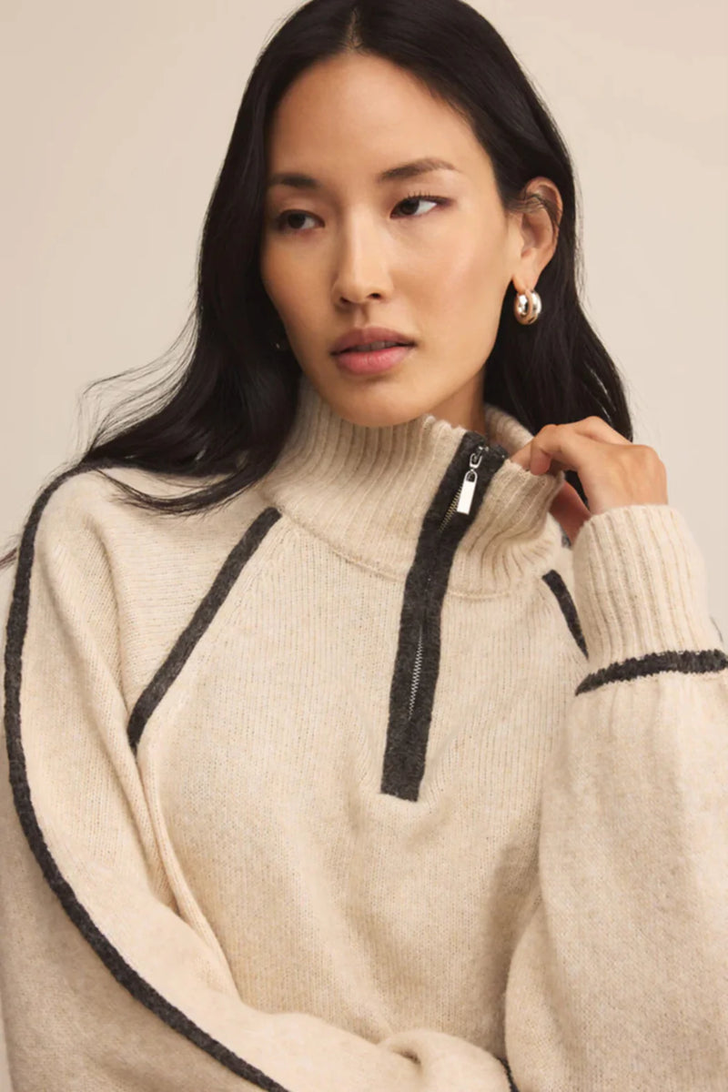 Alps Half Zip Sweater