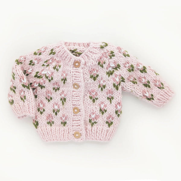Blooms Blush Cardigan