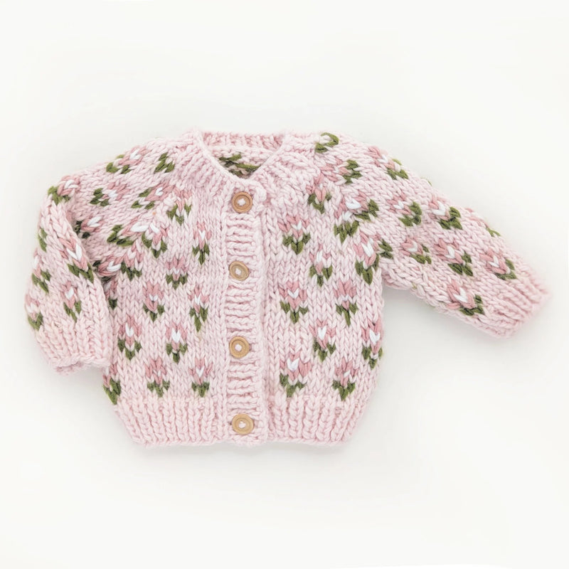 Blooms Blush Cardigan