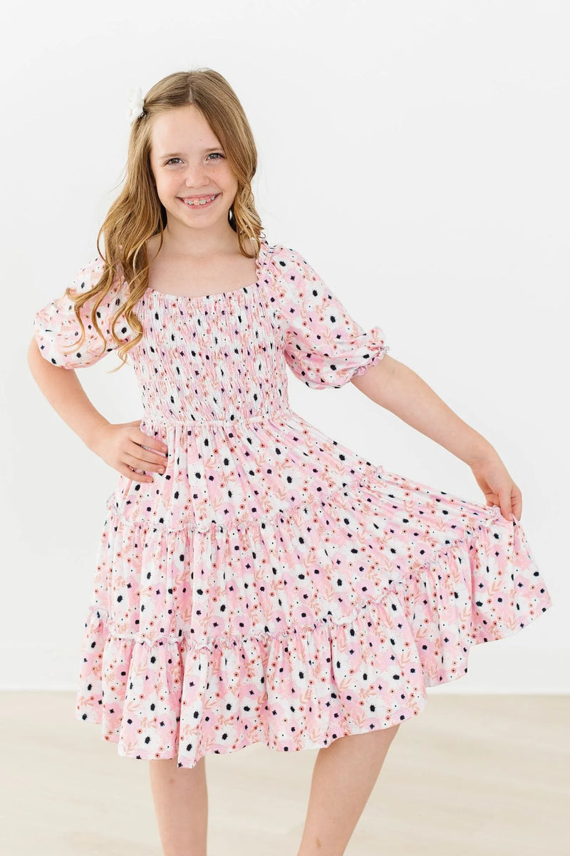 Whimsical Wildflowers Ruffle Dress