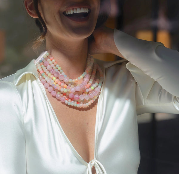 Multi Strand Beaded Necklace