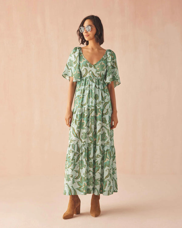 Hollis Maxi Dress - Moss