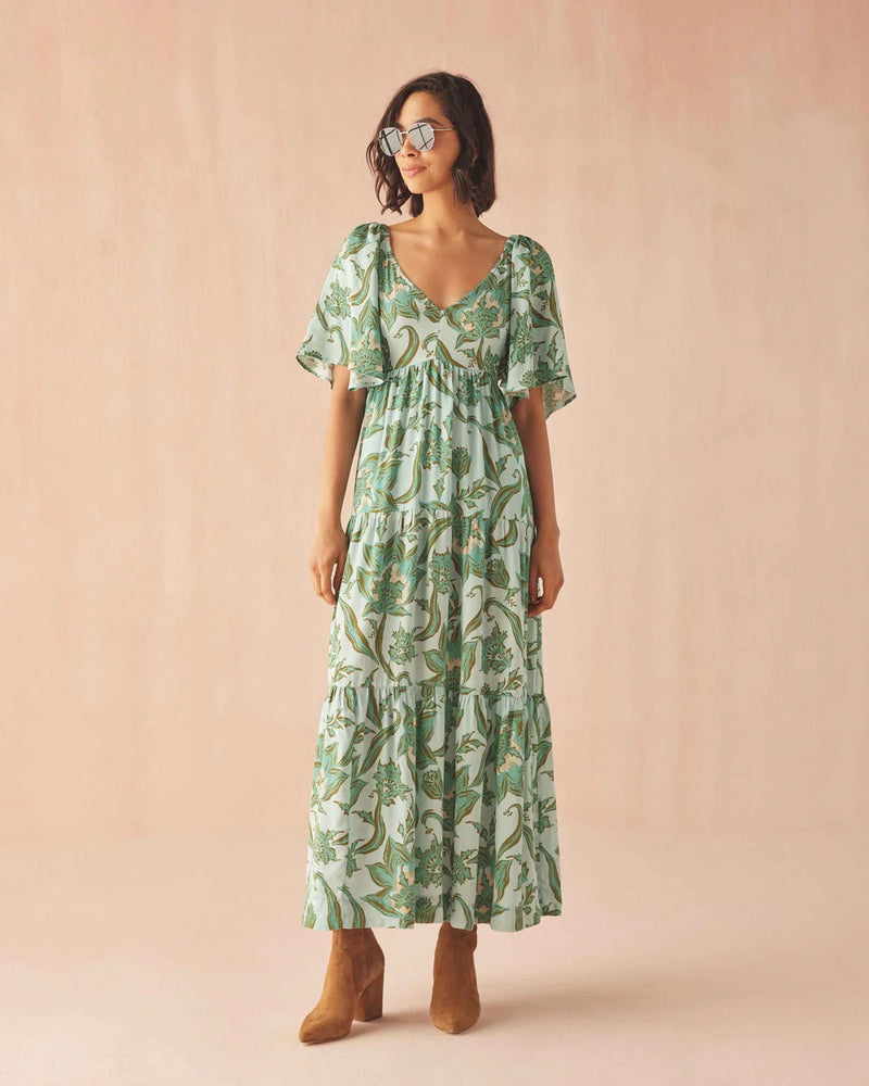 Hollis Maxi Dress - Moss