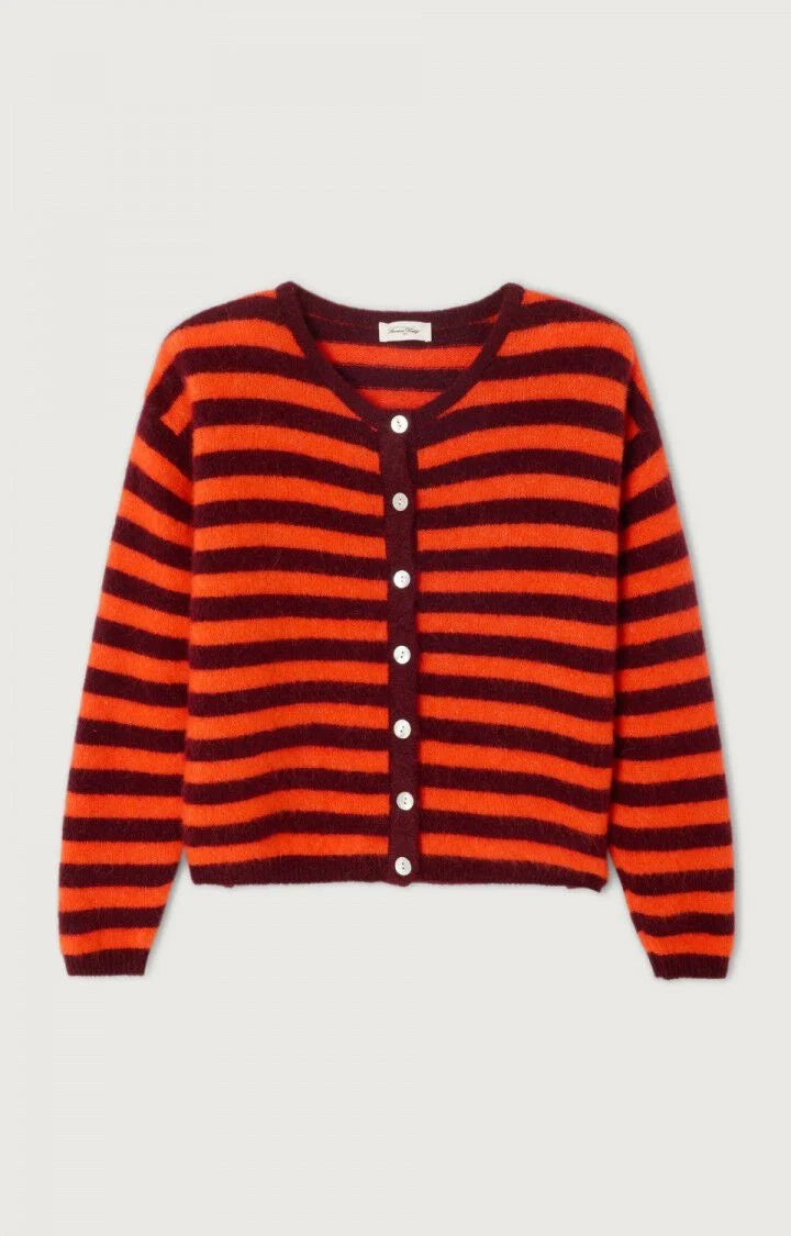 Vito Cardigan - Gaspacho Stripe