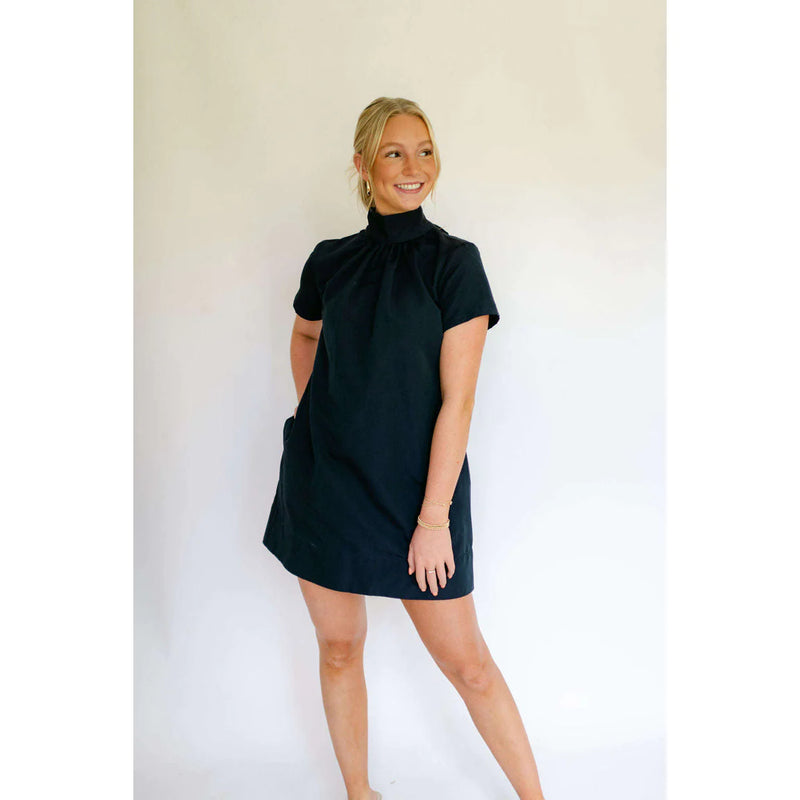 Rory Dress in Navy