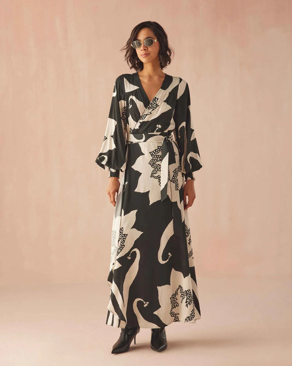 Lorelei Wrap Dress - Audrey