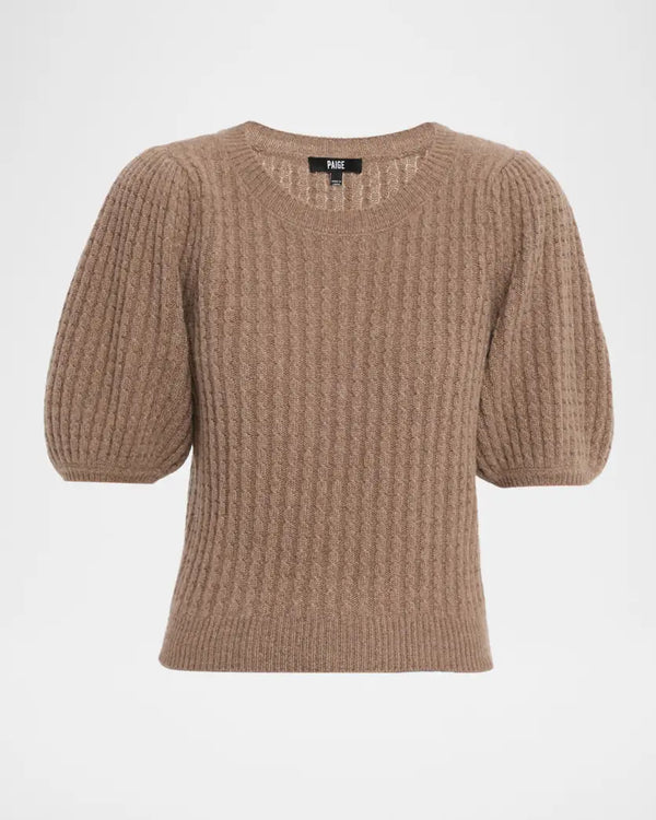 Lucerne Sweater - Heather Brown