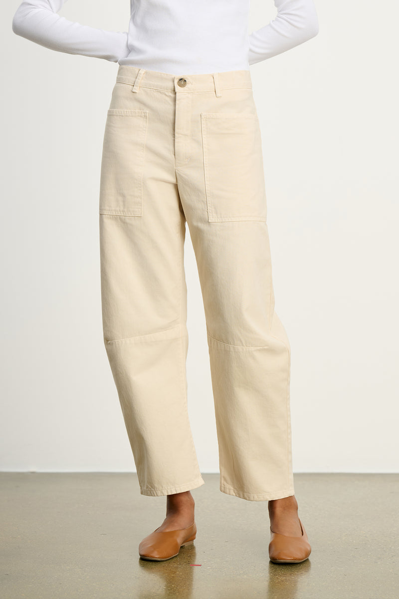 Brylie Barrel Pant - Cookie