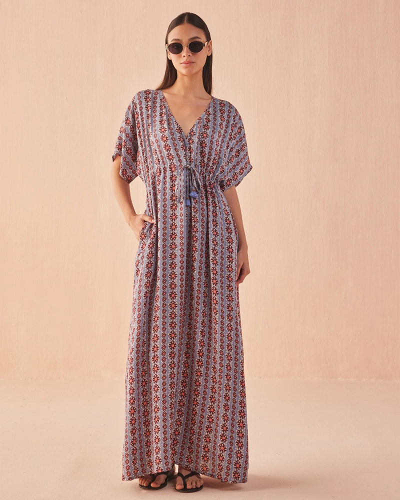 Pia Caftan - Hibiscus