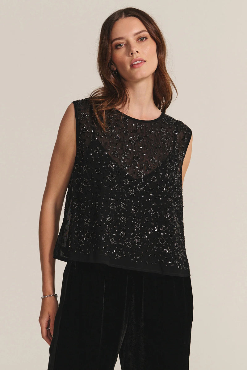 Serena Sequin Top