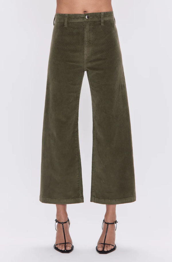 Penny Crop Wide Leg - Sequoia