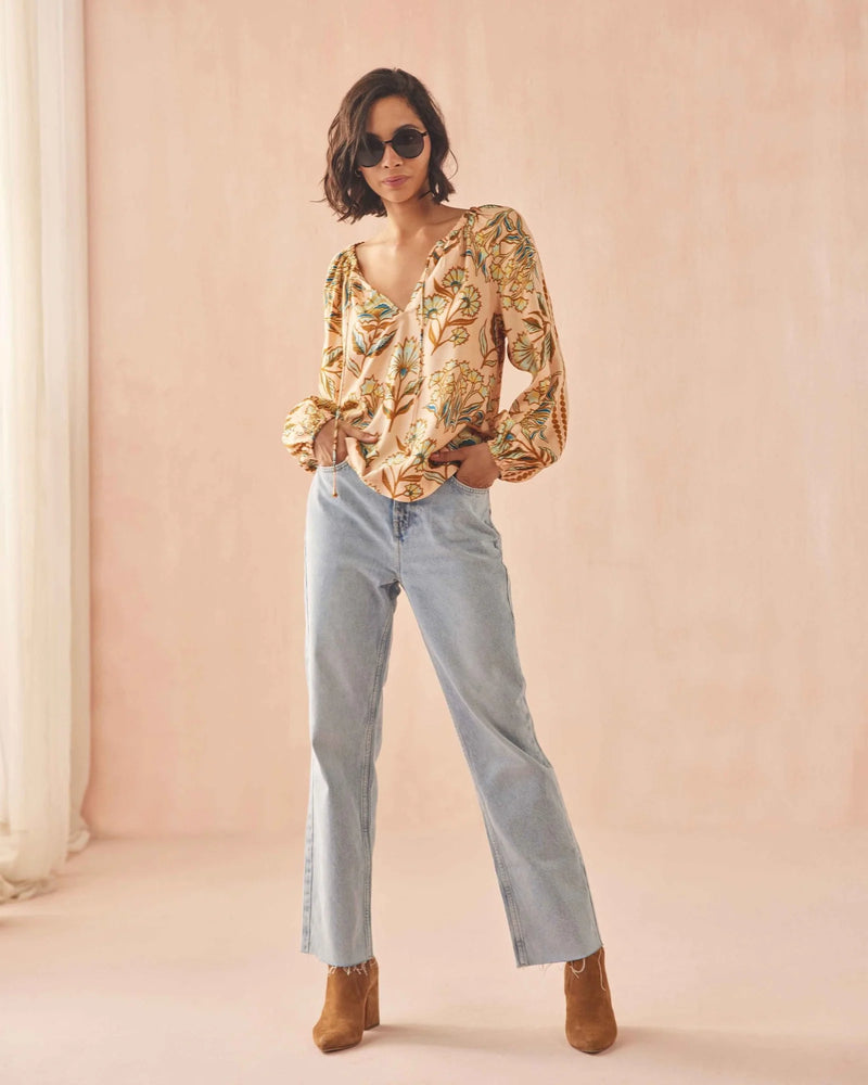 Tiya Blouse - Butternut