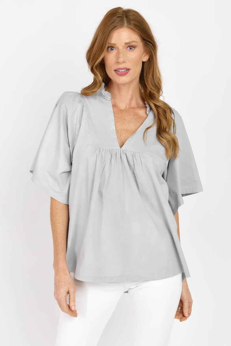 Noelia Top - Silver