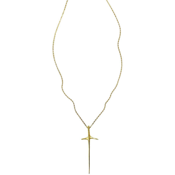 Gold Crown of Thorns Necklace