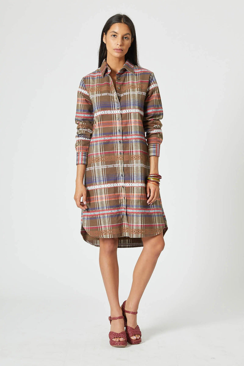 The Shirt Dress in Flannel