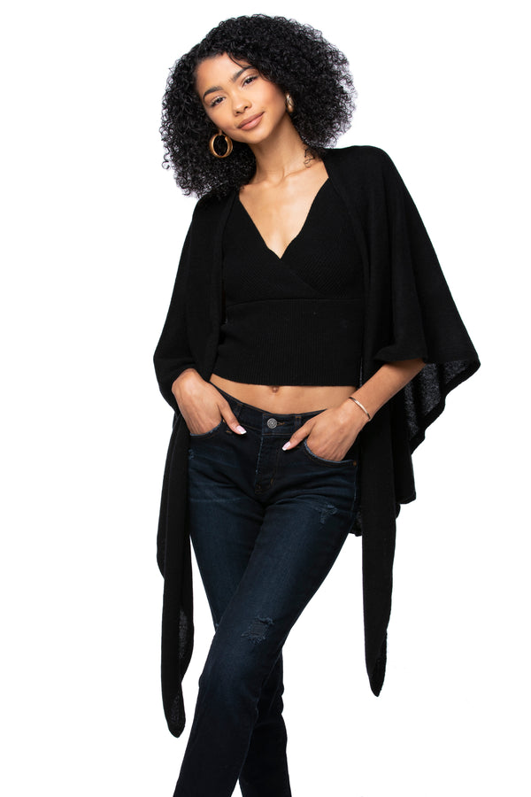 Victoria Wrap - Black
