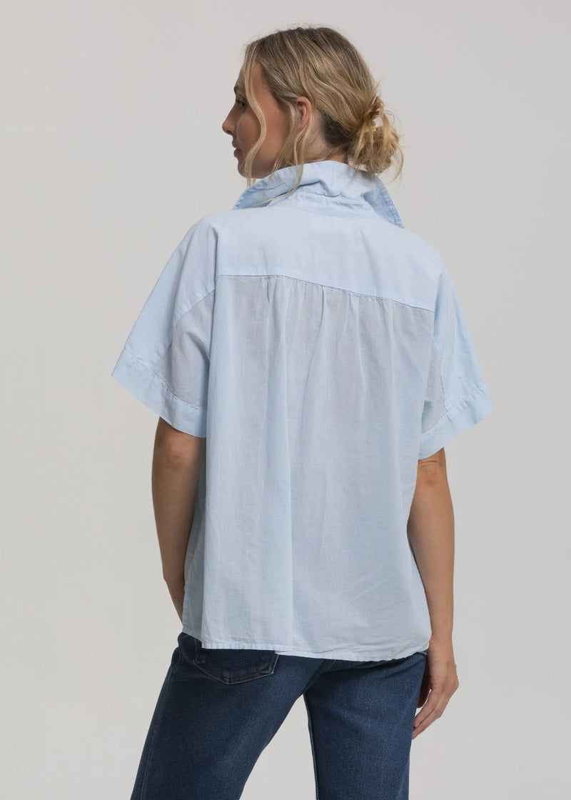 Motley Top in Light Blue